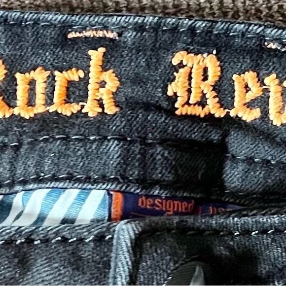 Womens Rock Revival Capris - Picture 4 of 6